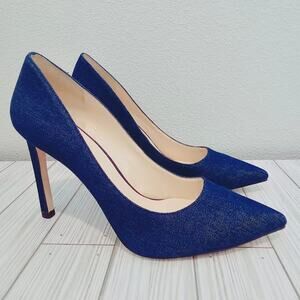Nine West Denim Pumps- Women's 10